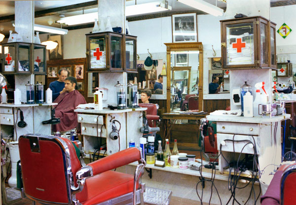 Laura Nash, Barbershop, Brooklyn. 2003