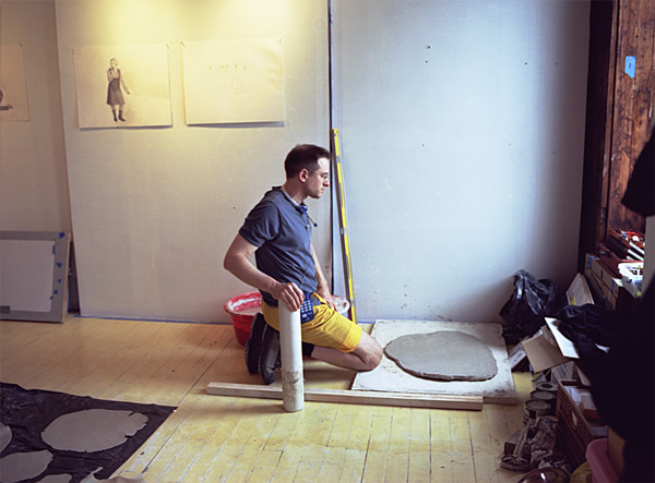 Laura Nash , Tom in Studio, Kneel, 2004