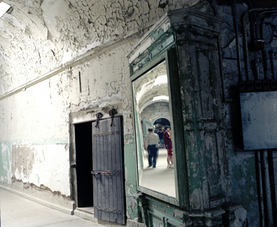 Laura Nash, Hall Mirror, Eastern State Penitentiary, 2005 